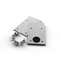 end cap VARDAFLEX PLATIN INGROUND 3D (RUP-PGF910), stainless steel