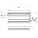 Rutec Projekt LED besturingsprogramma 600W ACTIVE PFC spanningsconstante, schakelbaar, aluminium