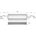 Rutec Projekt LED besturingsprogramma 24V / 120W / PHASE spanningsconstante, dimbaar, aluminium