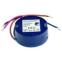 LED besturingsprogramma 600MA / 4.8W-7.2W / ACTIVE PFC rond, met open kabel, constante stroom, dimbaar, blauw
