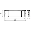 Rutec Projekt Dimmer KNX ACTOR 350MA spanningsconstante, 4 Kanaal, KNX bestuurbaar, blauw