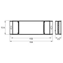 Rutec Projekt Dimmer 0/1-10V (ACTIVVE) / 200-240V / 350MA / 15W constante stroom, 1 Kanaal