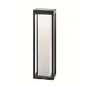 battery solar lamp RADIA MOON MAXI with sensor IP65, graphite grey