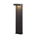 Oplaadbare zonnelamp ALA GROUND MAXI met sensor IP65, grafietgrijs