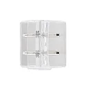 Directe verbinder LUXI LINK met stekker, transparant