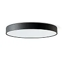 Opbouw armatuur DISC IP20, zwart dimbaar