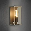 SIGOR Wandarmatuur voor buitenshuis NULANTERN dimbaar E27 IP54, antraciet, gepoedercoat dimbaar