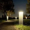 SIGOR LED Cordless Solar luminaire NUSOLAR with sensor, IP54, height 34cm, 2.2W 2700K 151lm, anthracite