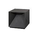 SIGOR Tafellamp op batterijen NUTALIS 10X10CM Cubusvorm, CCT Switch, met Touch-Dimmer, met Lader IP54, nacht zwart dimbaar