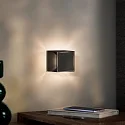 SIGOR Tafellamp op batterijen NUTALIS MINI 8X8CM Cubusvorm, CCT Switch, met Touch-Dimmer, met Lader, met Wandbevestiging IP54
