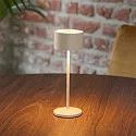 SIGOR Tafellamp op batterijen VELUNA up / down, CCT Switch, Set van 1, met Touch-Dimmer IP44, duin beige dimbaar