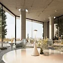 SIGOR battery table lamp NUDROP CCT Switch, with touch dimmer IP54, dune beige dimmable