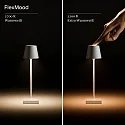 SIGOR battery table lamp NUINDIE POCKET USB-C up / down, with USB connection, CCT Switch, with touch dimmer IP54