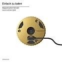 SIGOR Tafellamp op batterijen NUFLAIR CCT Switch, met aanraakdimmer, gebrüllt IP54, goud dimbaar