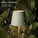 SIGOR battery table lamp NUINDIE MINI USB-C up / down, with USB connection, CCT Switch, with touch dimmer IP54, sage green dimmable