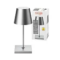 SIGOR Tafellamp op batterijen NUINDIE MINI USB-C up / down, met USB-Aansluiting, CCT Switch, met Touch-Dimmer IP54
