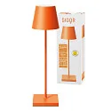 battery table lamp NUINDIE USB-C up / down, with USB connection, CCT Switch, with touch dimmer IP54, glowing orange dimmable