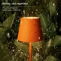 battery table lamp NUINDIE USB-C up / down, with USB connection, CCT Switch, with touch dimmer IP54, glowing orange dimmable