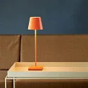 battery table lamp NUINDIE USB-C up / down, with USB connection, CCT Switch, with touch dimmer IP54, glowing orange dimmable