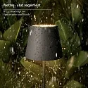 SIGOR Vloerlamp op batterijen NUINDIE USB-C up / down, met USB-Aansluiting, CCT Switch, met Touch-Dimmer IP54, grafietgrijs dimbaar