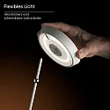 SIGOR Tafellamp op batterijen MAHINA USB-C (L) CCT Switch, met Touch-Dimmer IP20, chroom dimbaar
