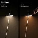 SIGOR Vloerlamp op batterijen MAHINA USB-C (L) CCT Switch, met Touch-Dimmer IP20, zwart dimbaar
