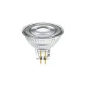 LED Pin socket Reflector lamp LUXAR GLAS  DIM, 12V, Ø 5cm / L 4.4cm, GU5.3, 6,5W 2700K 460lm 36°, dimmable