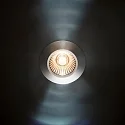 SIGOR recessed luminaire DILED 60 flat, rigid, Dim-To-Warm IP30, steel dimmable 5W 300lm 2100-2700K 36° 36° CRI 95