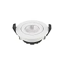 Inbouwarmatuur DILED 68 draaibaar IP20, wit dimbaar 6W 380lm 3000K 36° 36° CRI 95