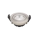 recessed luminaire DILED 68 swivelling IP20, steel dimmable 6W 370lm 2700K 36° 36° CRI 95