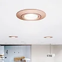 SIGOR recessed luminaire DILED 68 swivelling IP20, steel dimmable 6W 370lm 2700K 36° 36° CRI 95