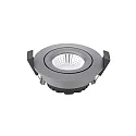 Inbouwarmatuur DILED 68 draaibaar, Dim-To-Warm IP30, antraciet dimbaar 6W 360lm 2100-2700K 36° 36° CRI 95