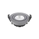 Inbouwarmatuur DILED 68 draaibaar IP20, antraciet dimbaar 6W 380lm 3000K 36° 36° CRI 95