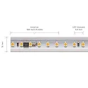 SIGOR Volledig gesiliconiseerde ledstrip HV230 dimbaar wit