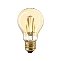 LED Filament light bulb NORMAL A60 GOLD, 230V, Ø 6cm / L 10.4cm, E27, 7W 2500K 720lm 300°, dimmable, gold / clear