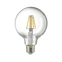 Lichtbron filament globe GLOBE G95 G95 dimbaar E27 4,5W 470lm 2700K 330° CRI 80 dimbaar
