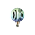 LED ORIENTAL Globe lamp THEBEN G125, 230V, Ø 12.5 / L 17.5cm, 230Vac, E27, 4W 1300K 130lm 330°, dimmable, structured glass