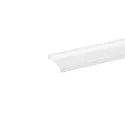 Cover for Wall profile UP & DOWN 27 DRIVER, flush, length 100cm, opal