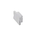 Eindkap SURFACE 12 gesloten, flush, wit