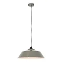 pendant luminaire NOVÉ half round E27 IP20, green dimmable