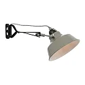 wall luminaire NOVÉ rotatable, tiltable E27 IP20, green, black dimmable