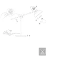 Mexlite Tafelarmatuur NOVE 1-vlams E27 IP20, brons dimbaar