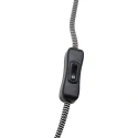 Mexlite Table lamp NOVÉ, 1 flame, black
