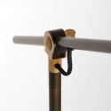 Mexlite Staande lamp NOVE 1-vlams E27 IP20, brons dimbaar
