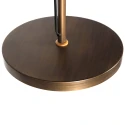 Mexlite Staande lamp NOVE 1-vlams E27 IP20, brons dimbaar