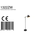 Mexlite Floor lamp NOVÉ, 1 flame, white