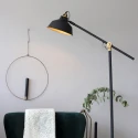 Mexlite Floor lamp NOVÉ, 1 flame, white