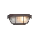 Mexlite Ceiling luminaire LISANNE, 1 flame, brown