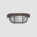 Mexlite Ceiling luminaire LISANNE, 1 flame, brown