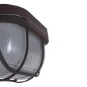 Mexlite Ceiling luminaire LISANNE, 1 flame, brown